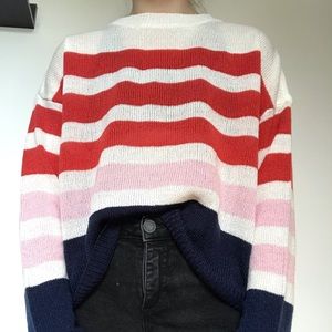 Cozy Multi-Colored SO Sweater